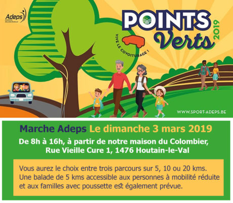 A vos bottines ! Marche Adeps, Ce dimanche 3 mars 2019 A vos bottines ! Marche Adeps, Ce dimanche 3 mars 2019