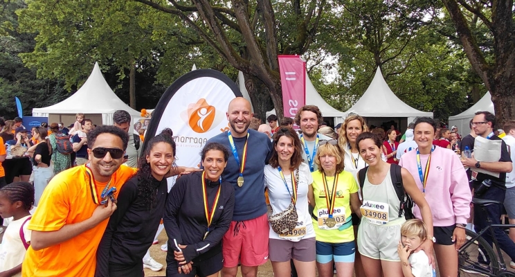 20 km de Bruxelles : Bravo aux sportifs engagés pour Amarrage !