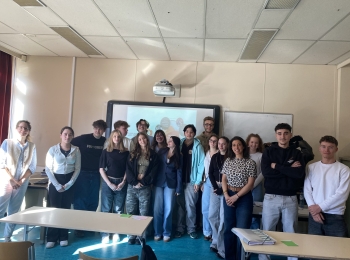 Rencontre entre Amarrage et les élèves de l’ITP de Court-Saint-Étienne