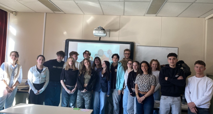 Rencontre entre Amarrage et les élèves de l’ITP de Court-Saint-Étienne